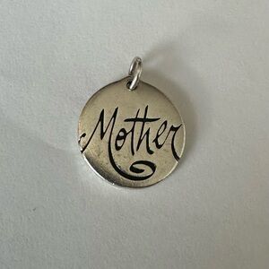 Silver 'Mother' Pendant